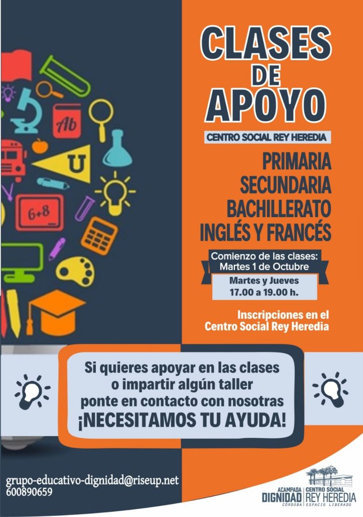 Clases de apoyo curso 2019 - 2020