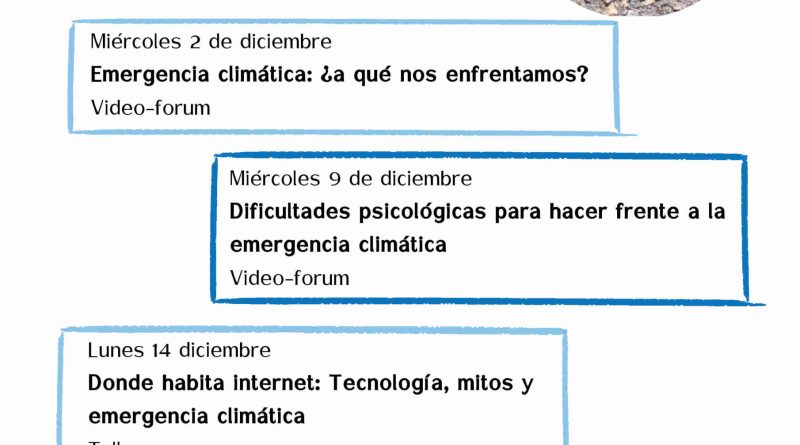 Cultivando el cambio. Ciclo de talleres