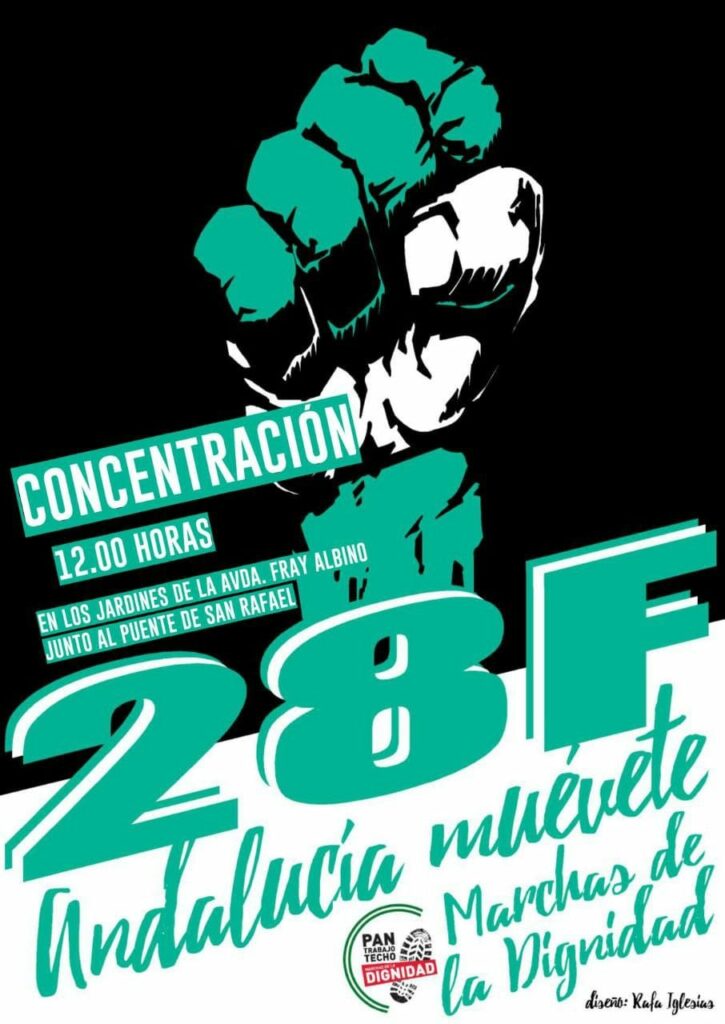 Concentración del 28F, a las 12:00h.