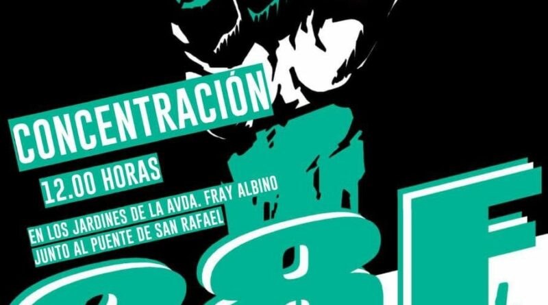 Concentración del 28F, a las 12:00h.