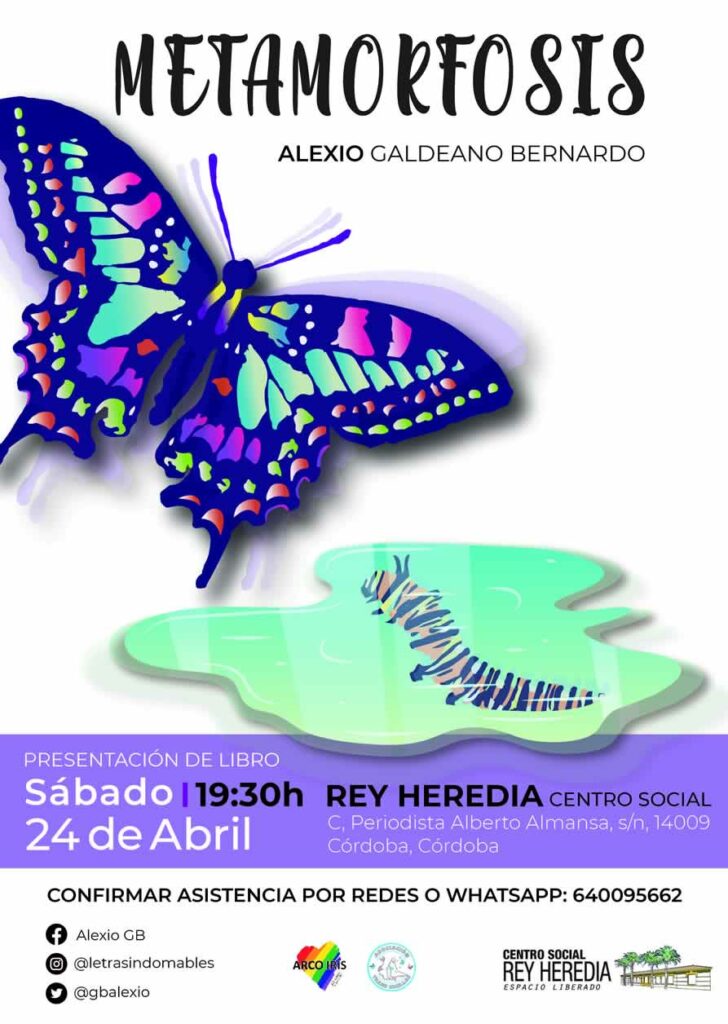 Presentación del libro METAMORFOSIS de Alexio Galdeano