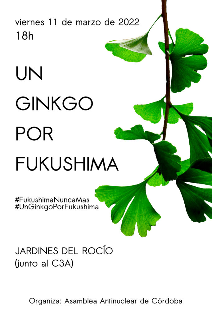 CONMEMORACIÓN ACCIDENTE NUCLEAR DE FUKUSHIMA.