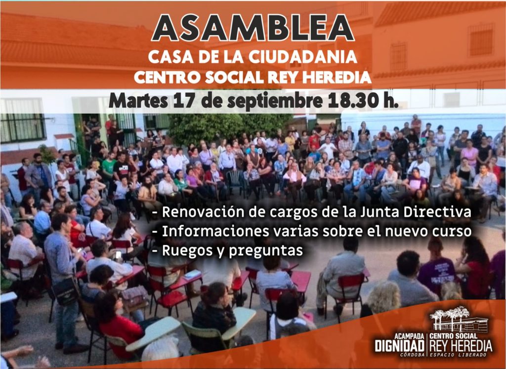 Asamblea Casa de la Ciudadanía.