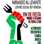 Clausura Jornadas por Palestina "Mirando al Levante"