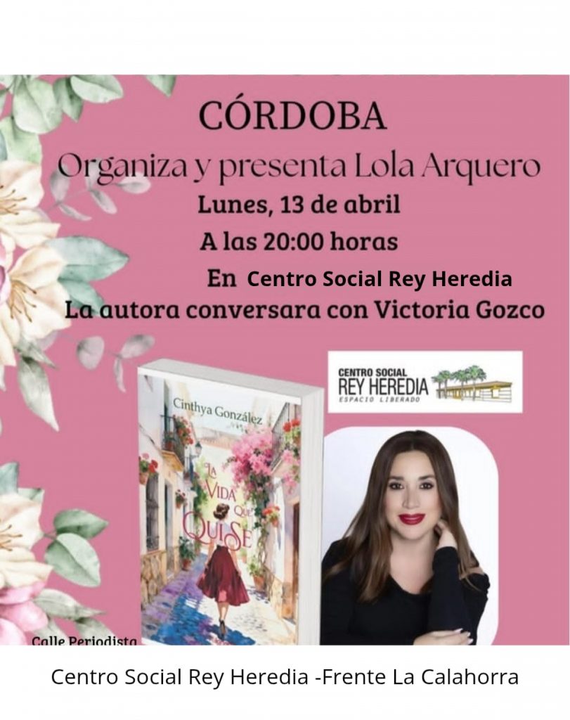 Presentación de Libro "La Vida que Quise" de Cinthya González