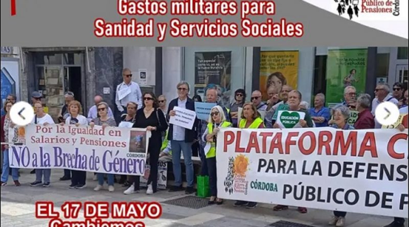 Los Lunes al Sol «Concentración» el 6 de Abril, a las 12:00h. (Frente al Ayuntamiento)