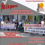 Los Lunes al Sol «Concentración» el 6 de Abril, a las 12:00h. (Frente al Ayuntamiento)