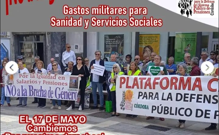 Los Lunes al Sol «Concentración» el 6 de Abril, a las 12:00h. (Frente al Ayuntamiento)