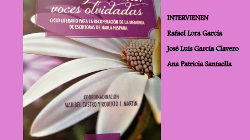 Presentación del Libro «Voces Perdidas, Voces Olvidadas», Martes 6 de octubre de 2026 19,00h.
